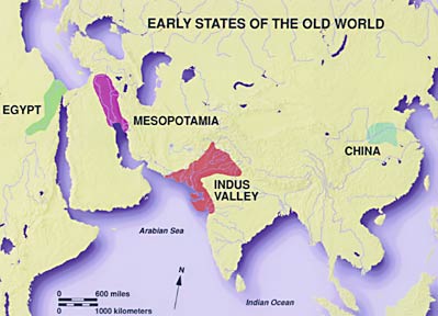 General Map of Ancient Civilizations