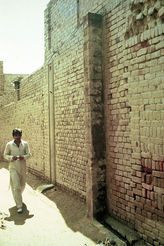 Mohenjo-daro, Modern Second Storey Drain at Harappa Town