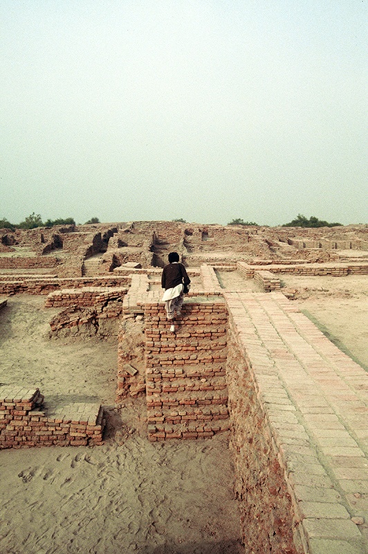Mohenjo-daro, Western Staircase, House I, HR area