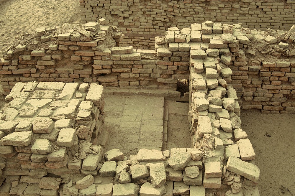 Mohenjo-daro, Bathing platform, DK-I Area