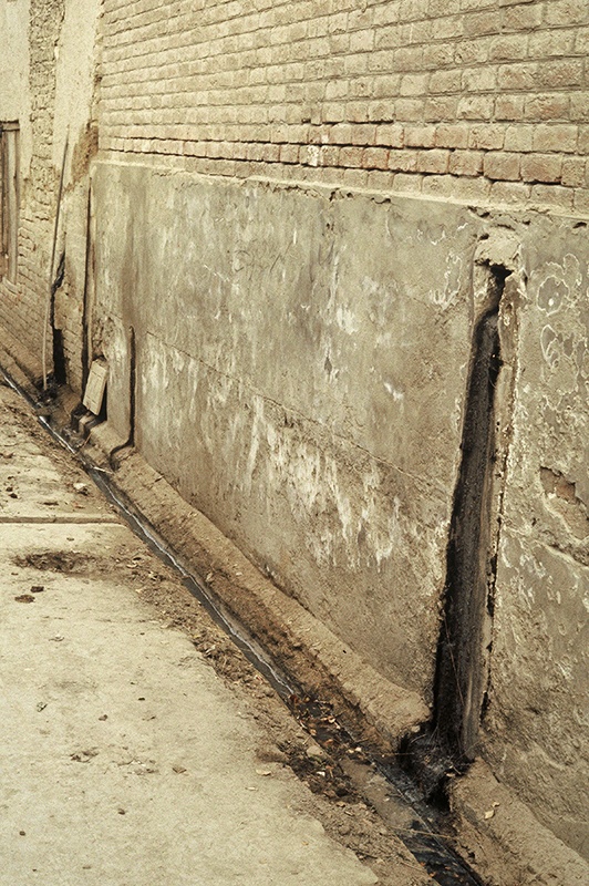 Mohenjo-daro, Modern Latrine Drain at Harappa town