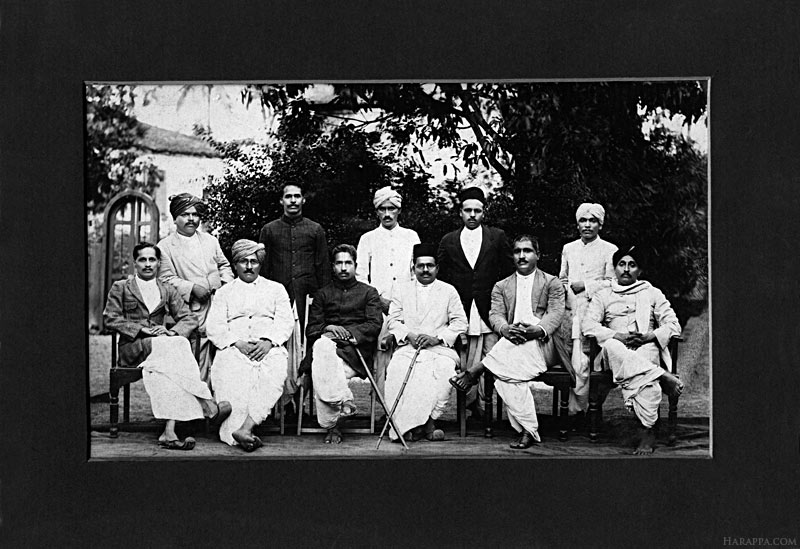 K.N. Dikshit Sitting Beneath Trees