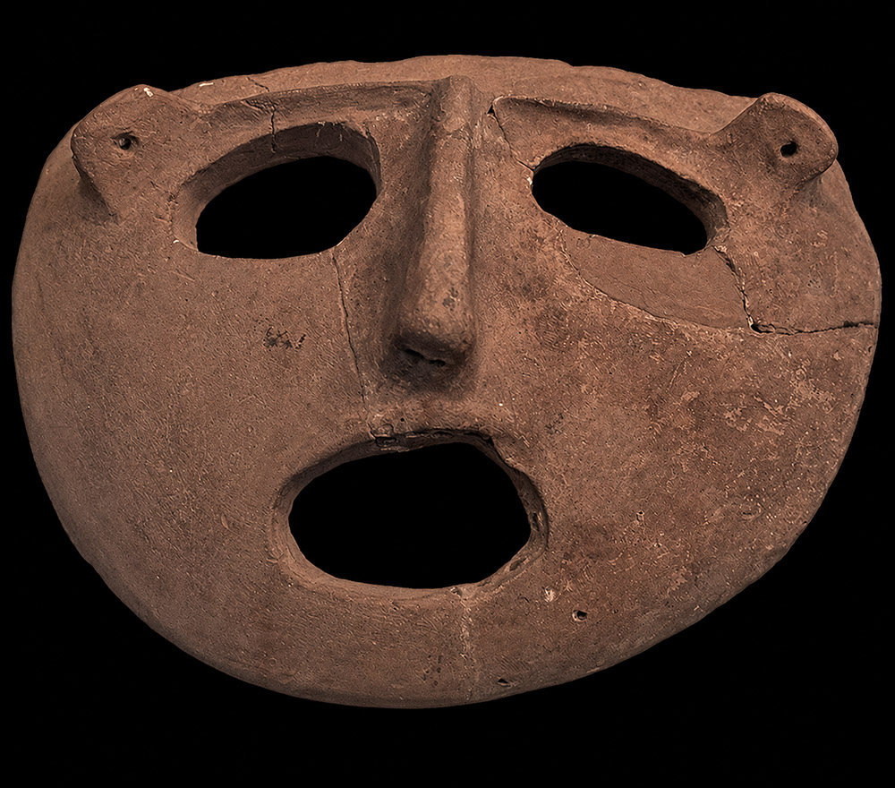 Mask with Open Mouth