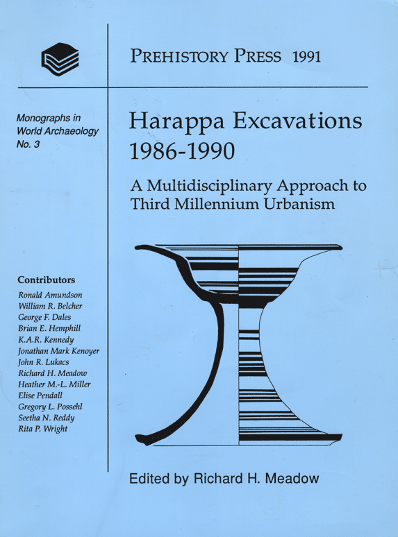 Harappa Excavation Reports 1986 - 1990