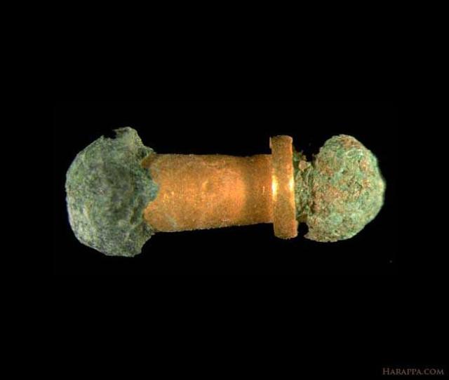 This artifact was found on Mound AB at Harappa in 2000.
