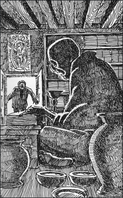 The frontpiece to The Unicorn Expedition was drawn by Ray himself
