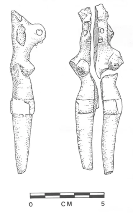 Ceramic figurine artifact 