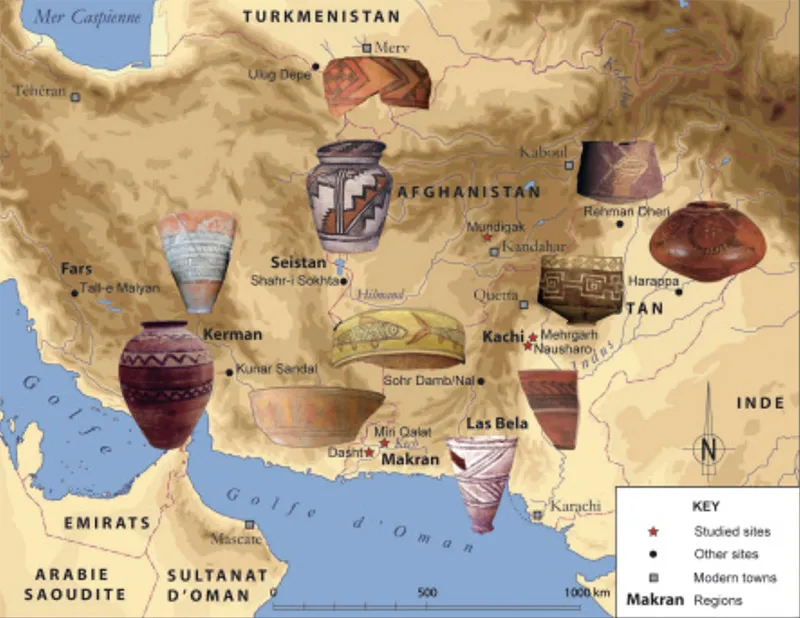 Polychrome wares in the Indo-Iranian borderlands