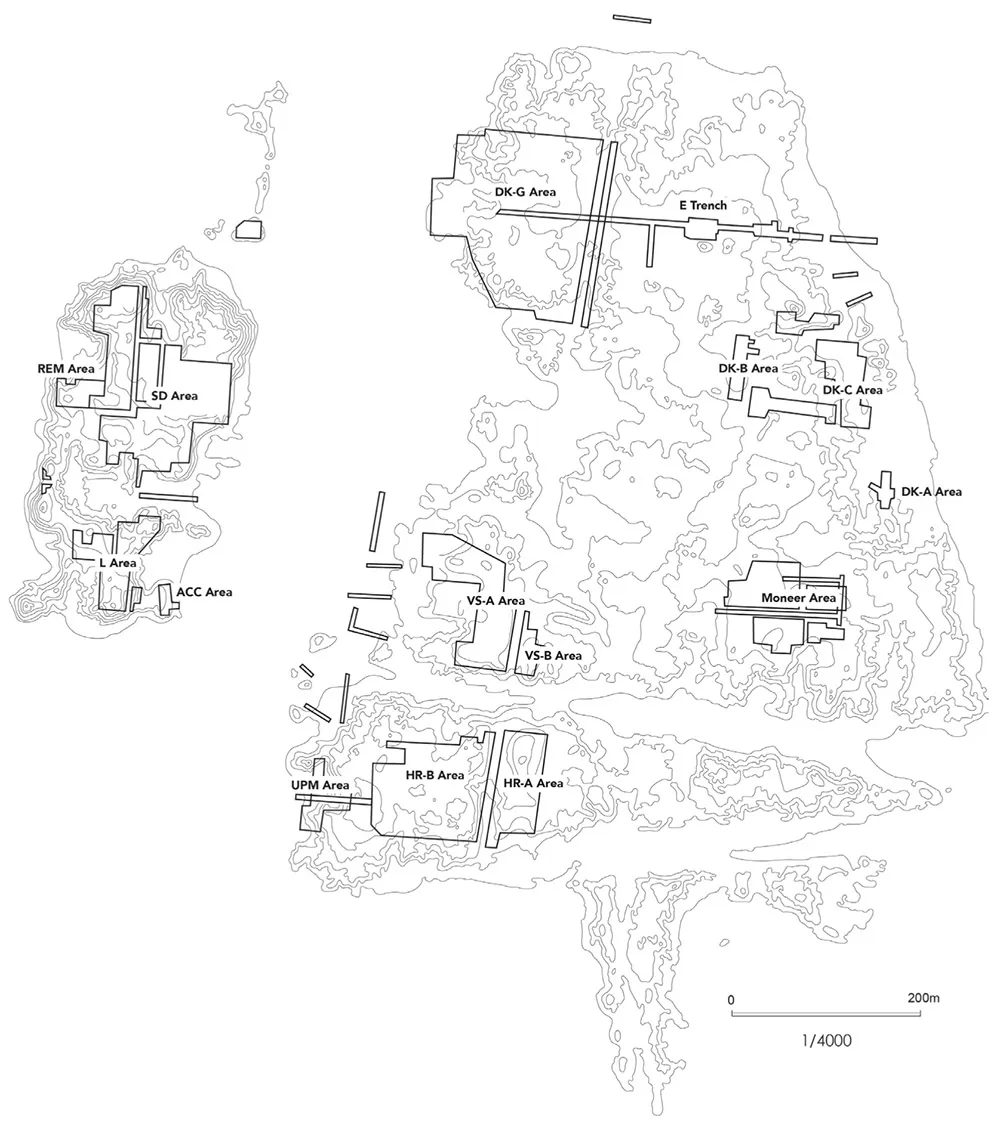 Plan Map of Mohenjo-daro