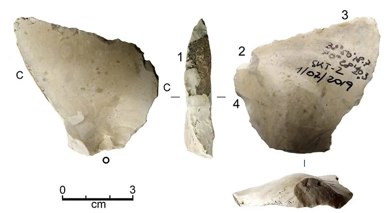 Déjeté Levallois tool