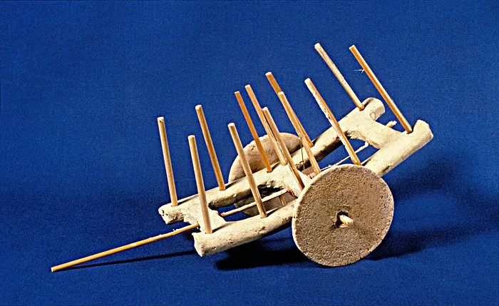 Toy cart from Nausharo, Harappan period