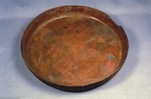 Copper and bronze plates were probably used exclusively by wealthy upper class city dwellers.