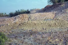 Mohenjo-daro, Lower Town: HR Area mud brick platforms