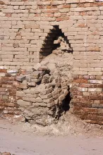 Mohenjo-daro, Blocked Corbelled Drain, HR Area