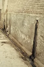 Mohenjo-daro, Modern Latrine Drain at Harappa town
