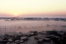 Sunrise over Mohenjo-daro