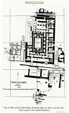 Wheeler's Map of  Mohenjo-daro, 1968