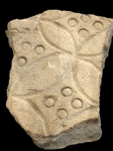 Baked terracotta with designs