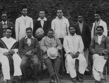 K.N. Dikshit and Stupa 