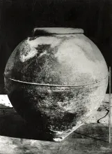 Large earthen vat