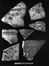 Painted Pottery, Mohenjo-daro