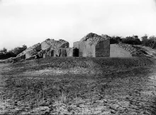 Group of towers at the south-eastern corner of the Citadel, Mohenjo-daro