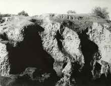 Excavation in Mound F Trench A(b)