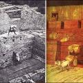 Possible granary in Harappa 