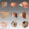 Indus wheel fragments