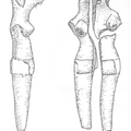 Ceramic figurine artifact 