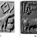 Comparison of hatch necked Unicorn Seals from Lothal and Kalibangin