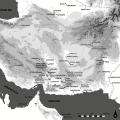 Ancient Iran map
