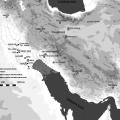 Map of the archaeological sites