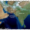 The region across which Indus-period settlements are distributed