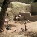 Mohenjo-daro, Modern terraced courtyard in Harappa town