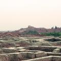 Mohenjo-daro Lower Town: VS area and Stupa View