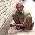 Mohenjo-daro Conservation of brick walls in DK - G Area, Lower Town