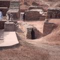 Mohenjo-daro, Corbelled Drain exiting the Great Bath