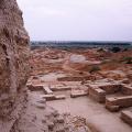 Mohenjo-daro, L Area as seen from the Stupa Mound