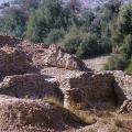 Mohenjo-daro, Eroded face of Granary