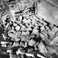 Mohenjo-daro Collapsed Brick Wall