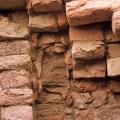Mohenjo-daro, Terracotta Drainpipes Built into a Wall, Lower Town