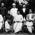 K.N. Dikshit Sitting Beneath Trees