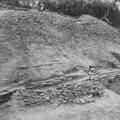 Fallen Fired Brick on Mound, Mohenjo-daro 